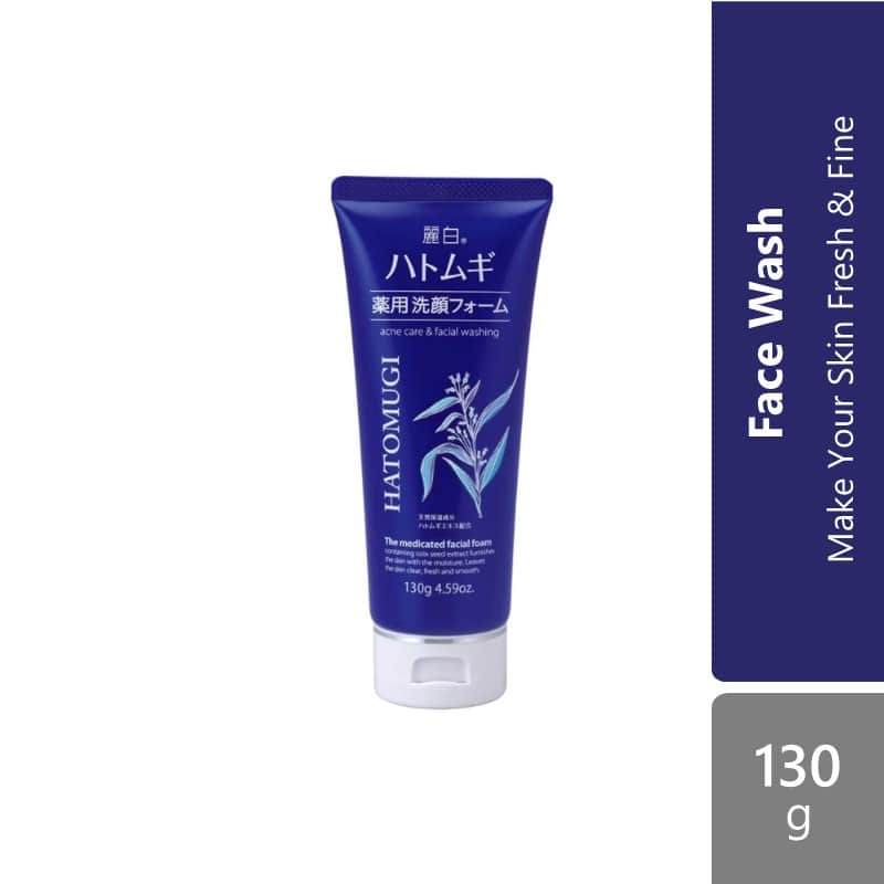 S SELECT Hatomugi Medicated Face Wash 130G