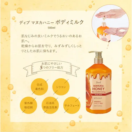 Deve Manuka Honey Body Milk　500ml — additional photo