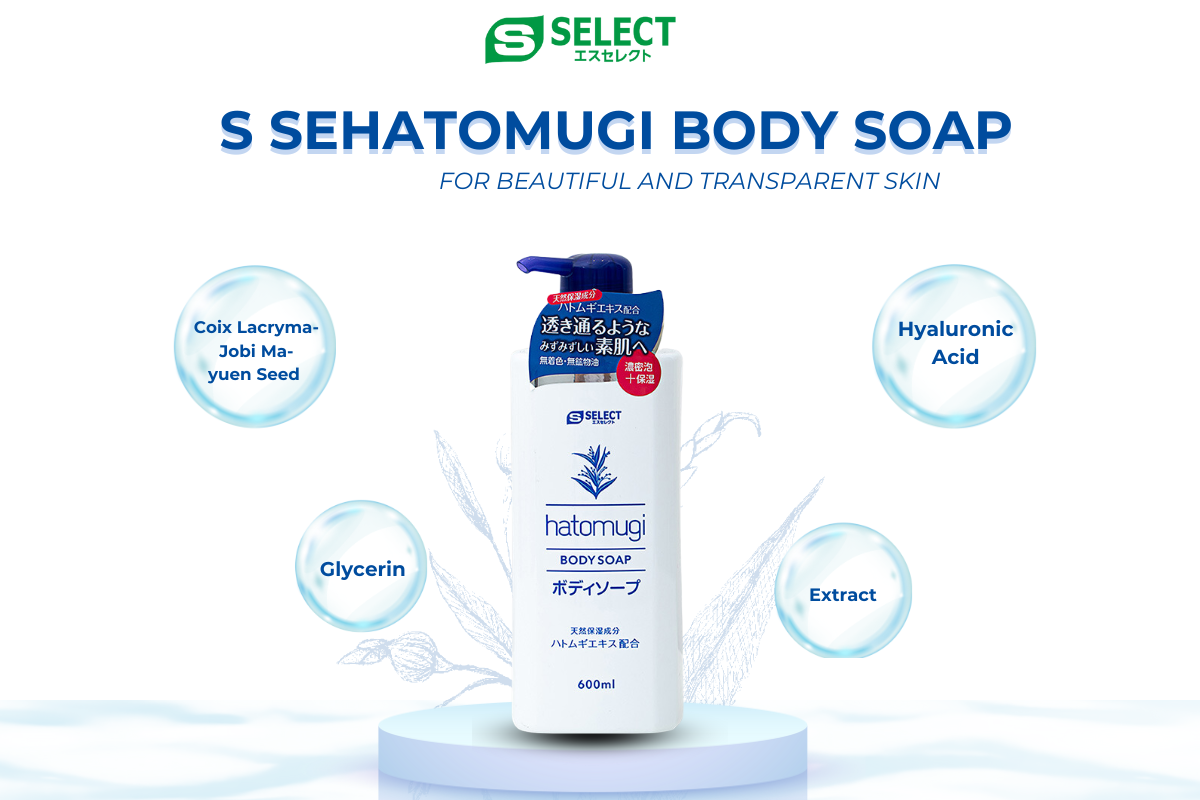 S SELECT Hatomugi Body Soap — additional photo