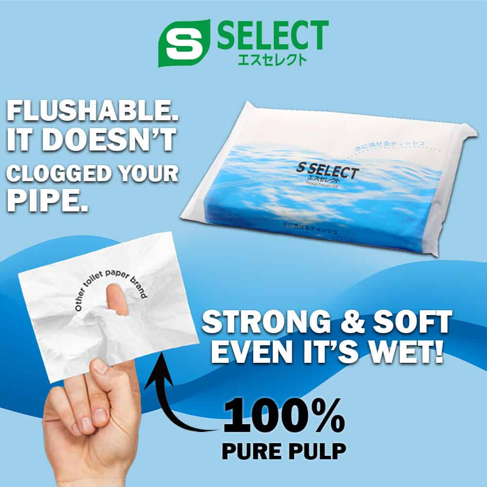 S Select Flushable Pocket Tissue — additional photo