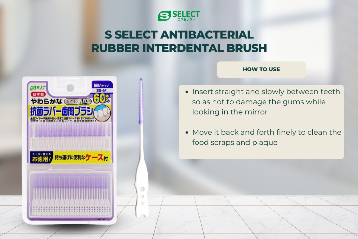 S SELECT Antibacterial Rubber Interdental Brush — additional photo