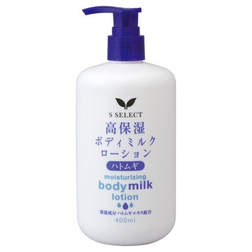 S Select Hatomugi Moisturizing Body Milk Lotion-400ml — additional photo
