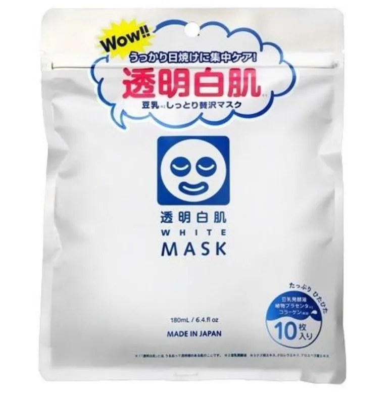 Transparent White Mask N